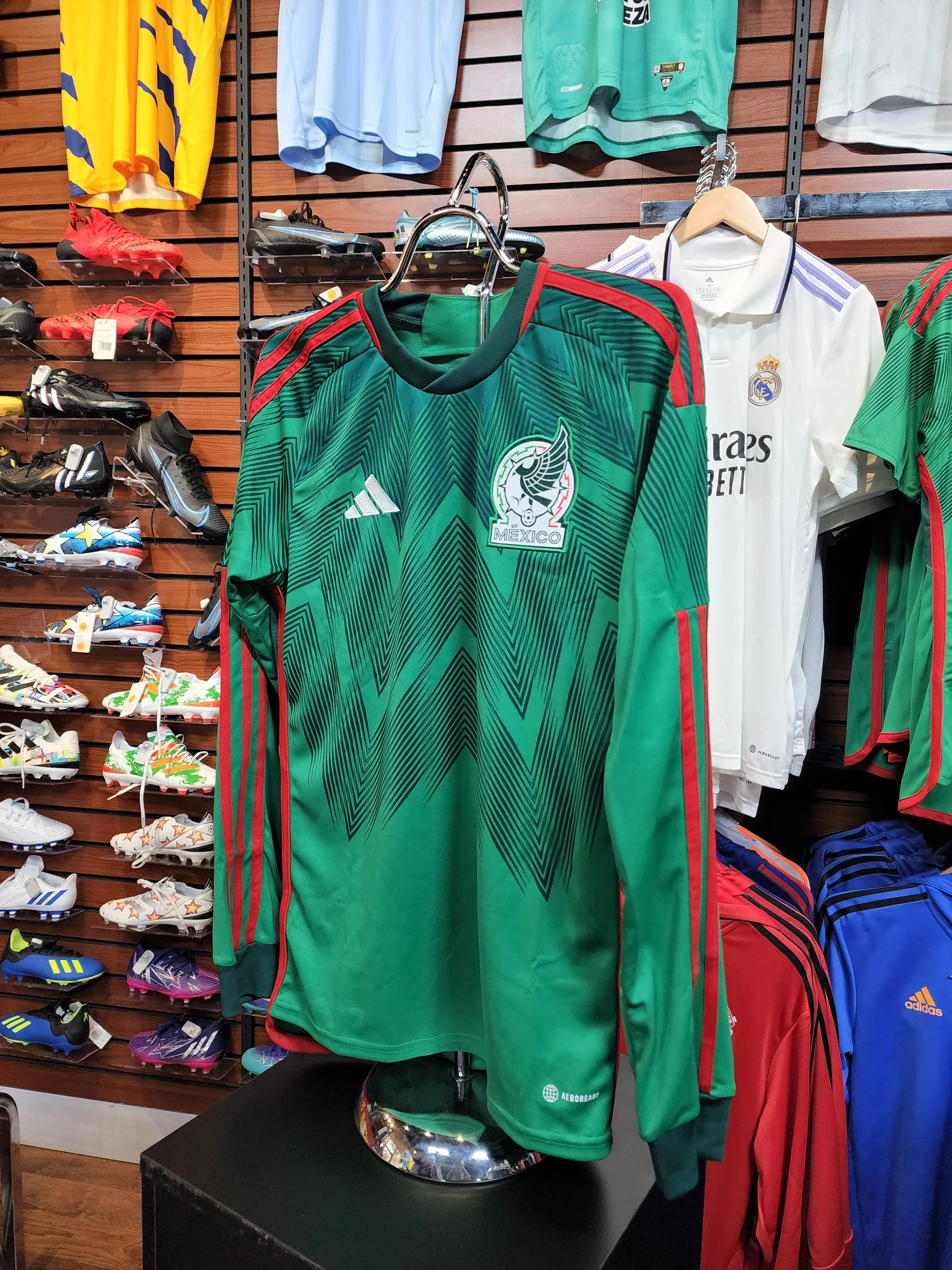 ADIDAS Mexico Home Jersey L/S 22/23 SOCHE8850