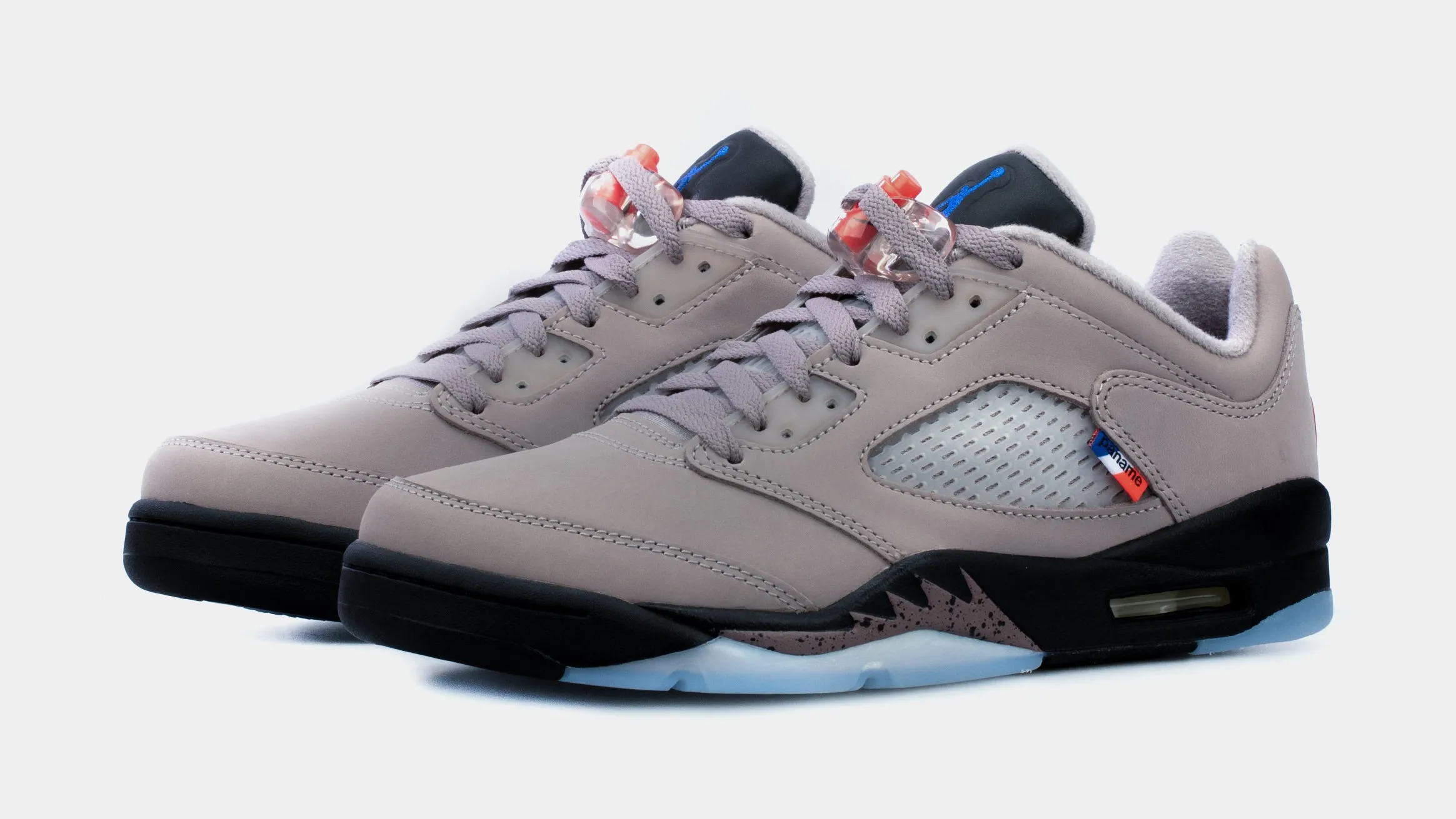 Air Jordan 5 Low x PSG Mens Lifestyle Shoes (Grey/Black) Free Shipping