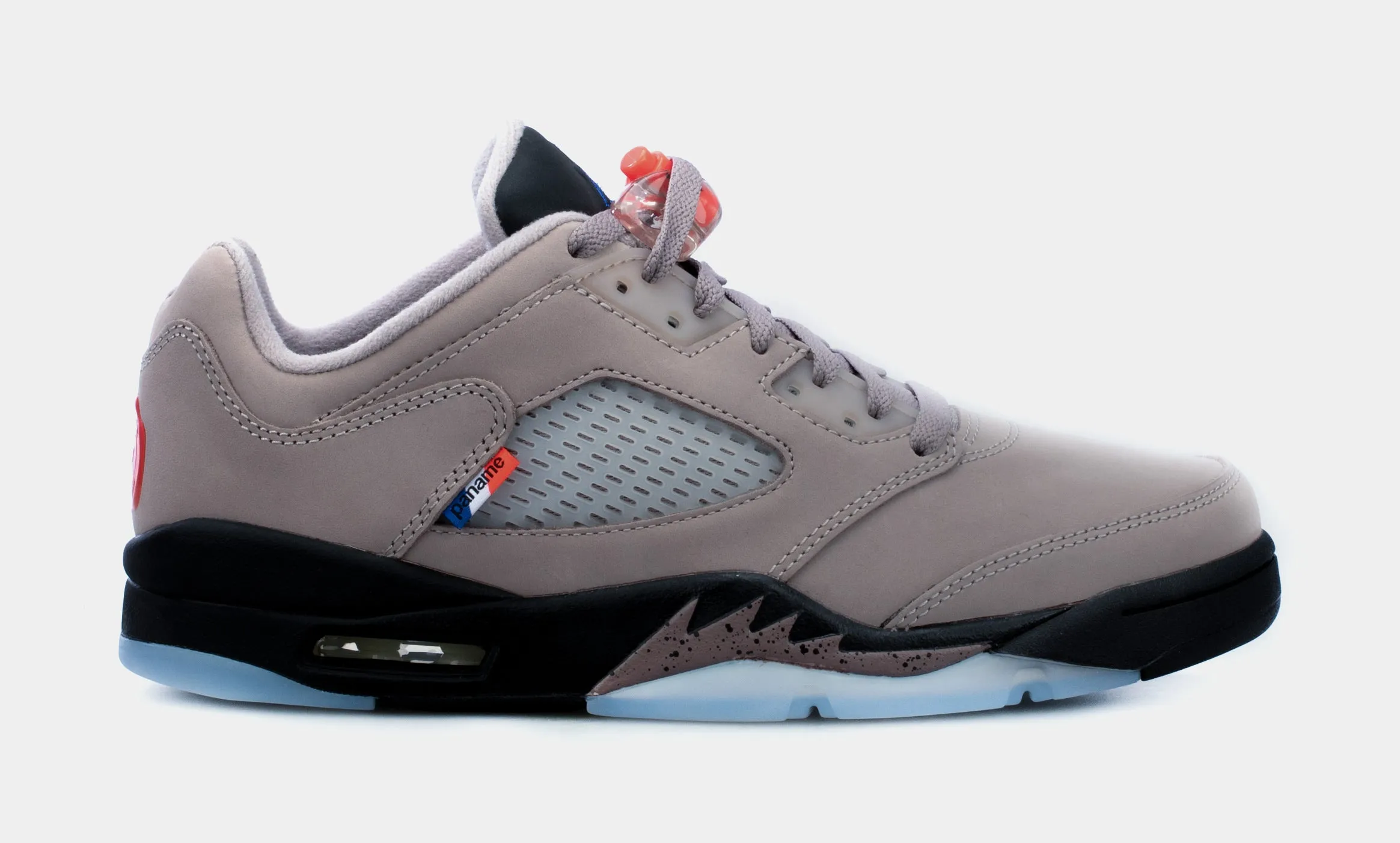 Air Jordan 5 Low x PSG Mens Lifestyle Shoes (Grey/Black) Free Shipping