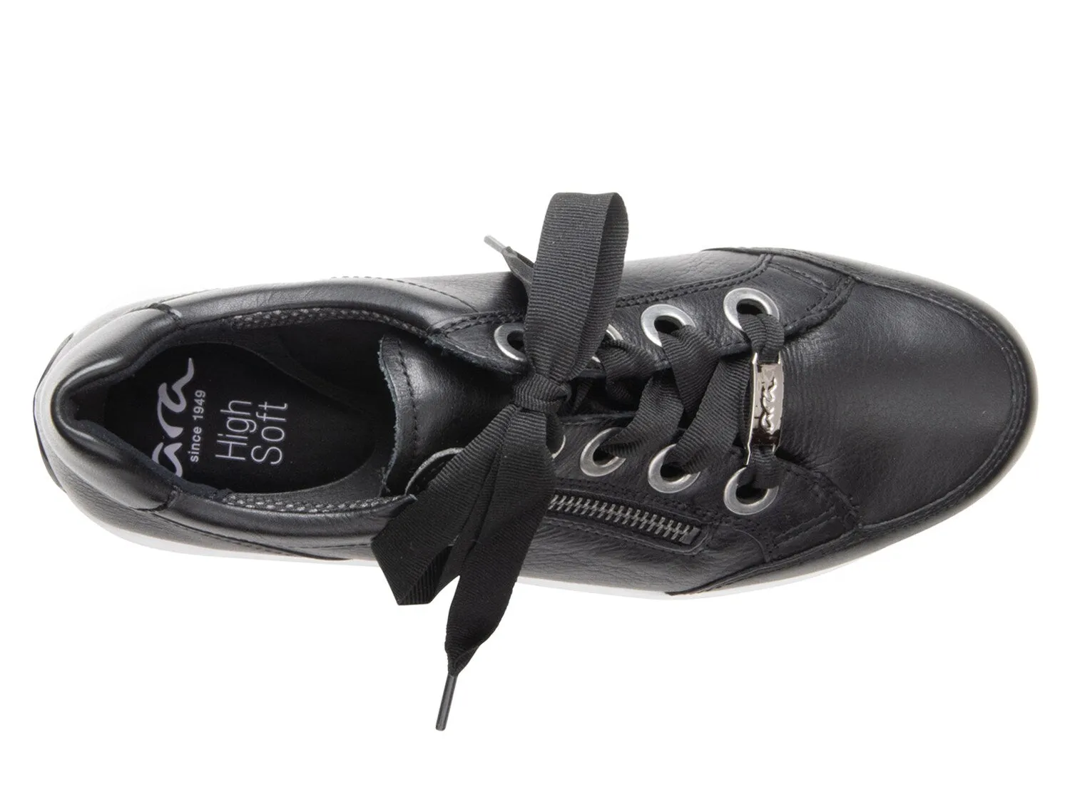 Ara Ollie sneakers, black leather