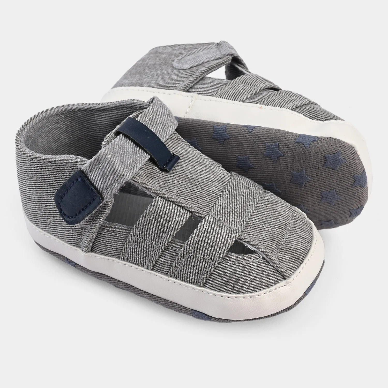 Baby Boy Shoes B202-GREY