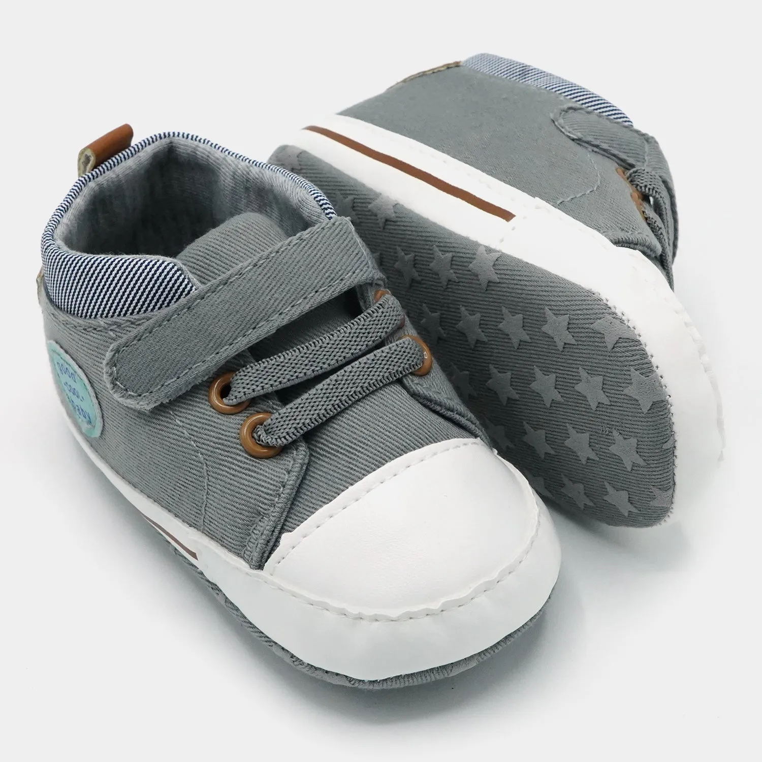 Baby Boy Shoes D09-GREY