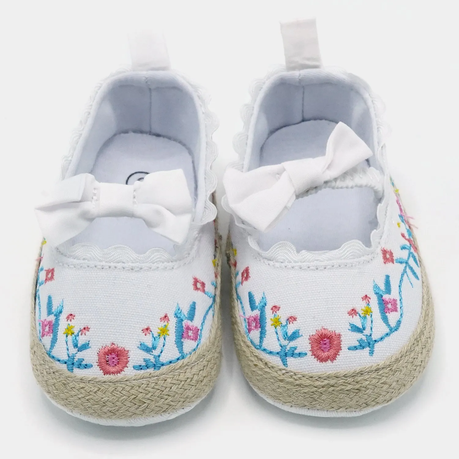 Baby Girl Shoes C-254-White