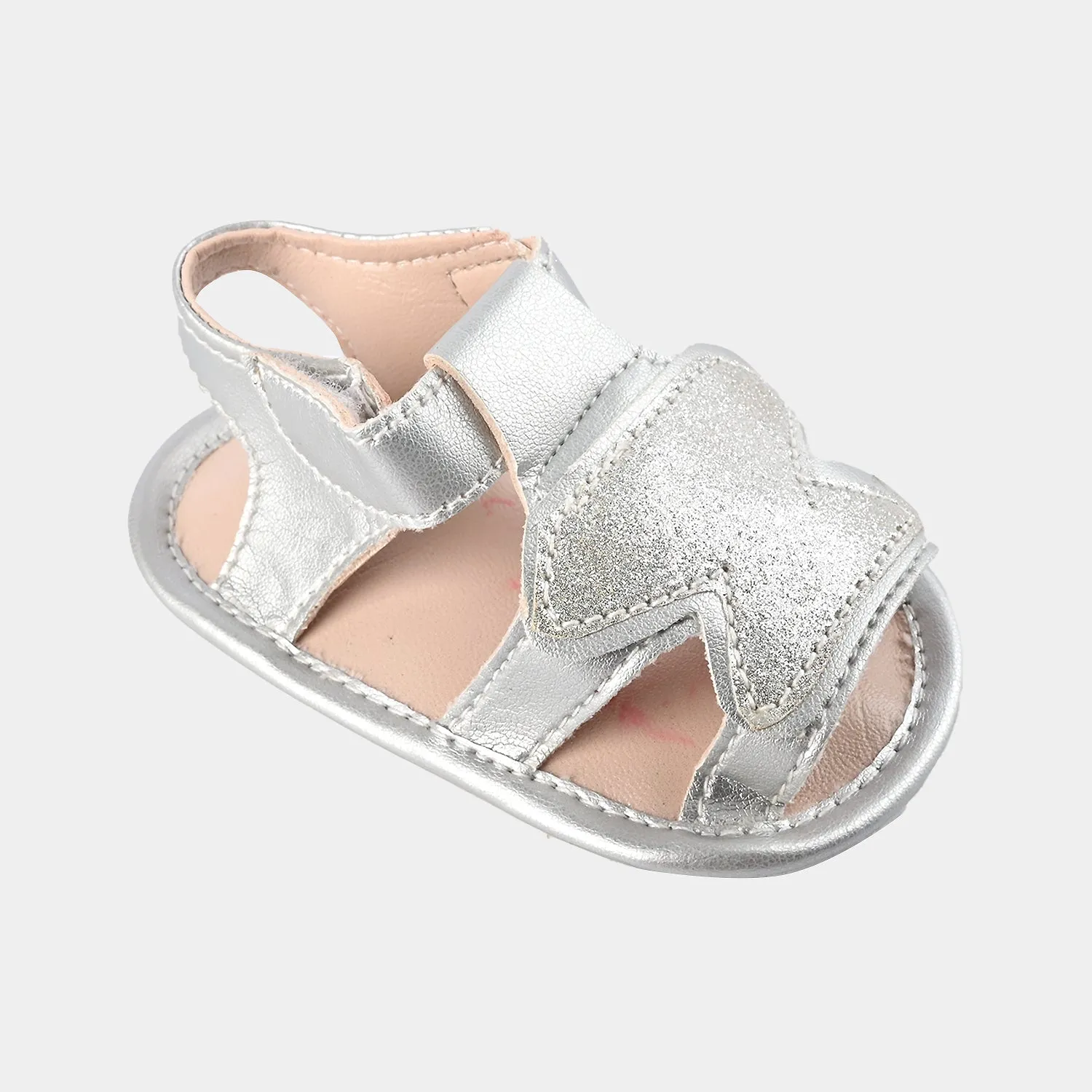 Baby Girls Shoes 1942-SILVER