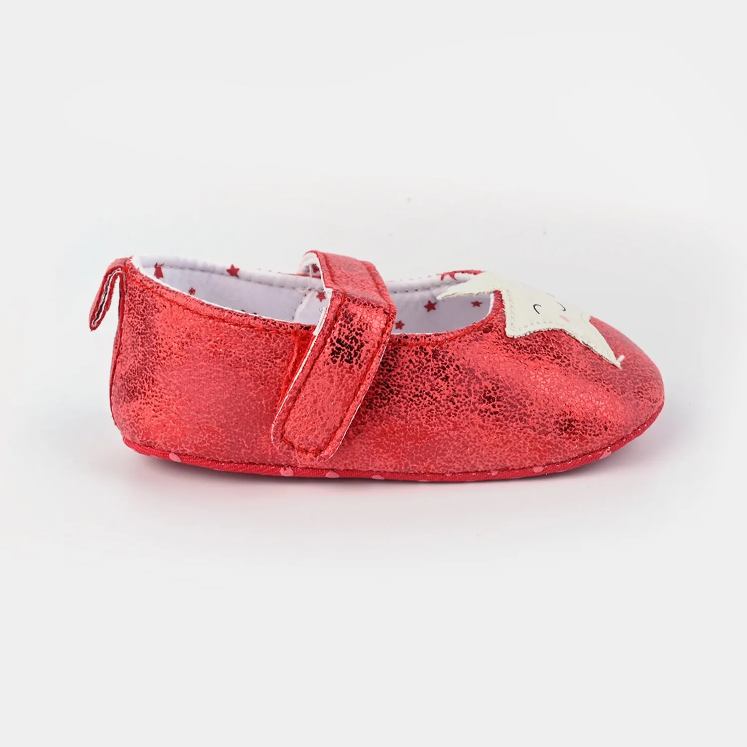 Baby Girls Shoes B226-Red