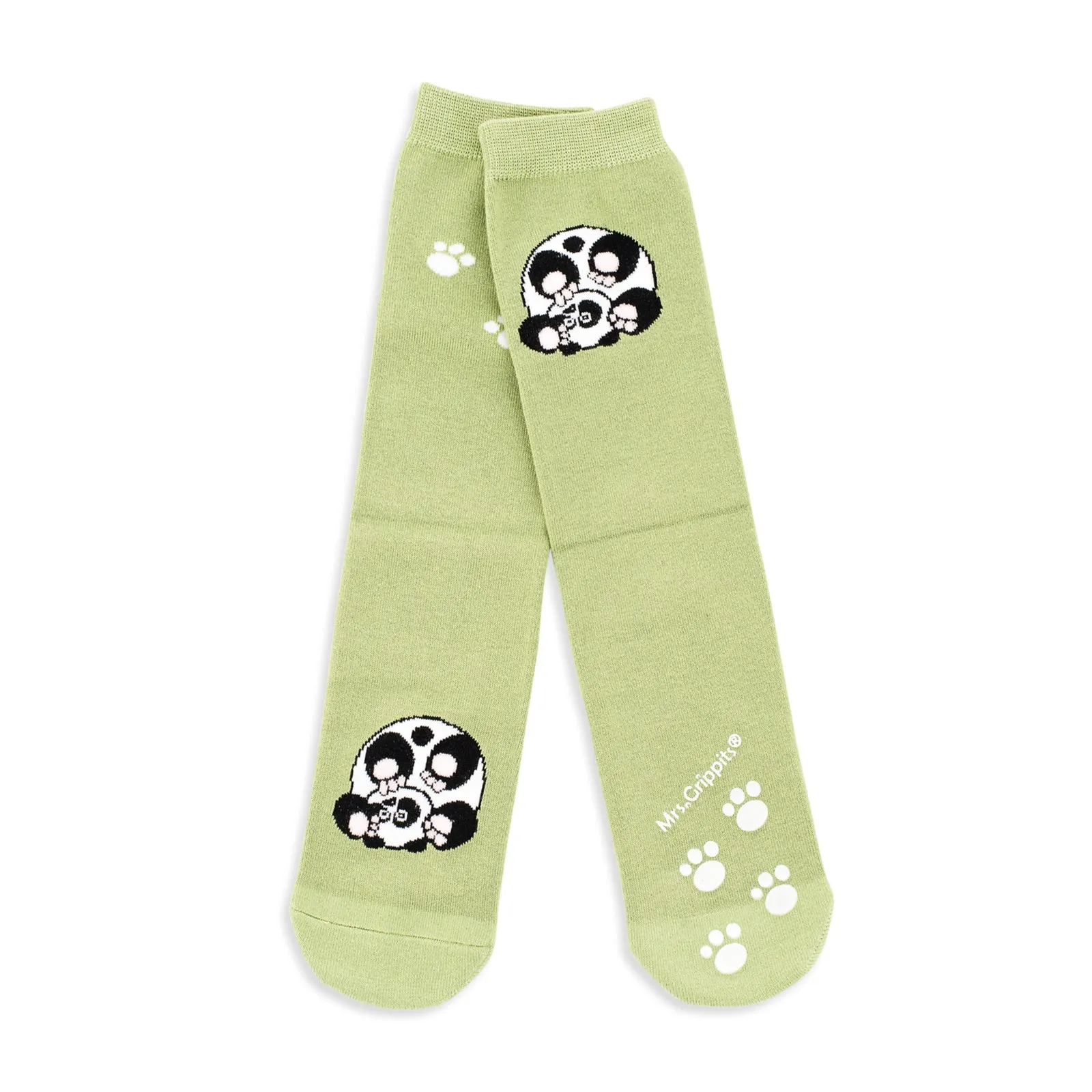 Baby/Kids Bamboo Socks with Grips - Panda loop