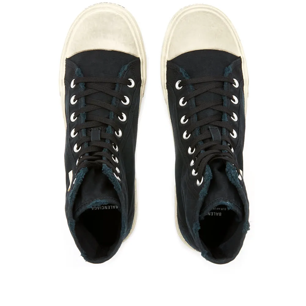 Balenciaga Paris High Top Canvas Sneakers