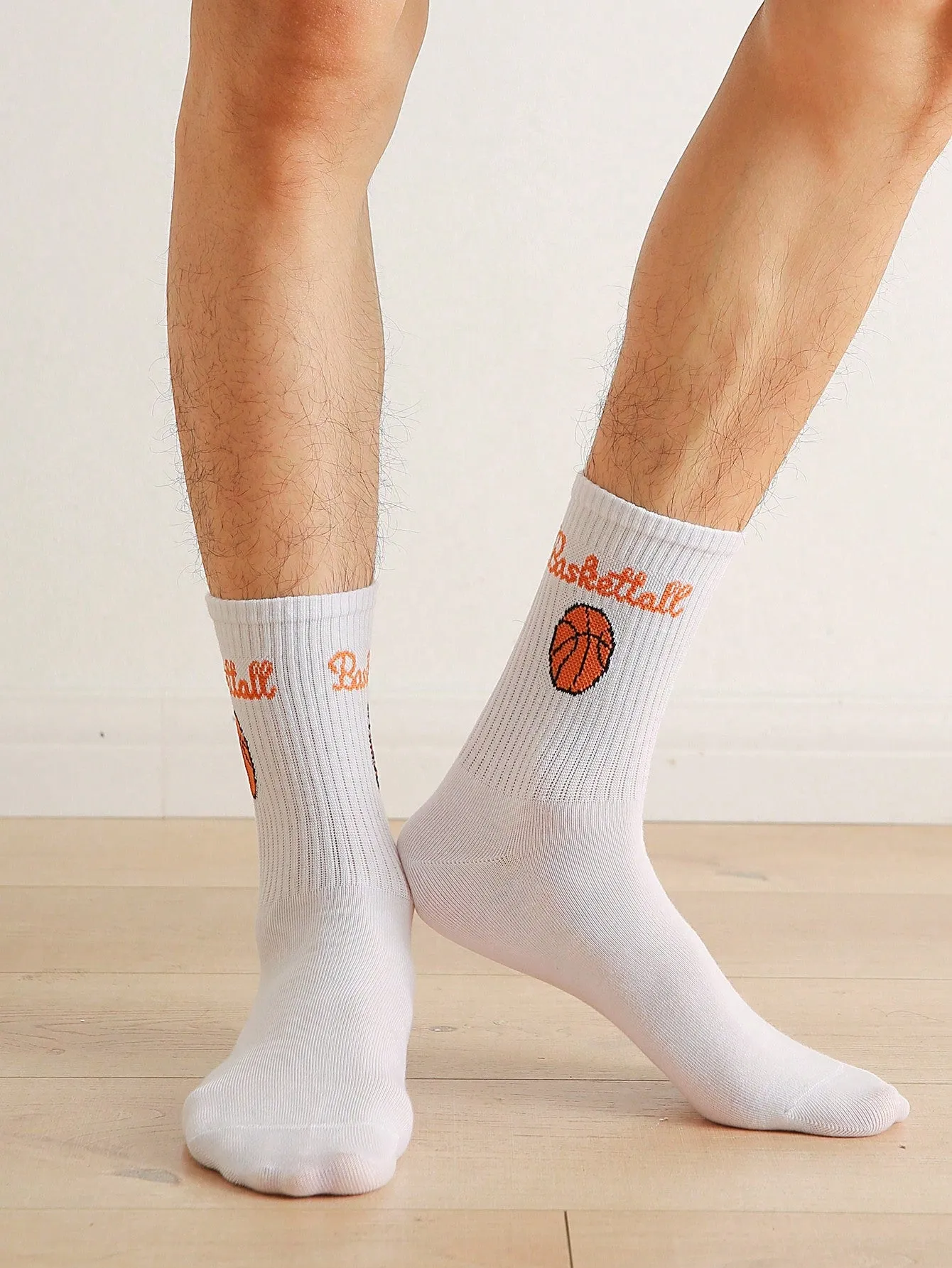 Basketball Crew Socks Basketball Fan Socks Gift For Basketball Fan Funny Socks