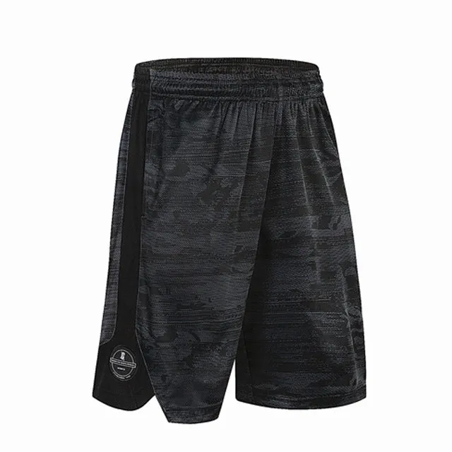 Basketball Shorts Sport Soccer Jersey Basket Sportswear Loose Sport Men's Jogging Shorts Tennis Men with Zipper Elastic Pocket