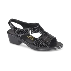 BLK P. CROC | SAS Suntimer - Heeled Sandal for women at Brandy Shoes Made in USA