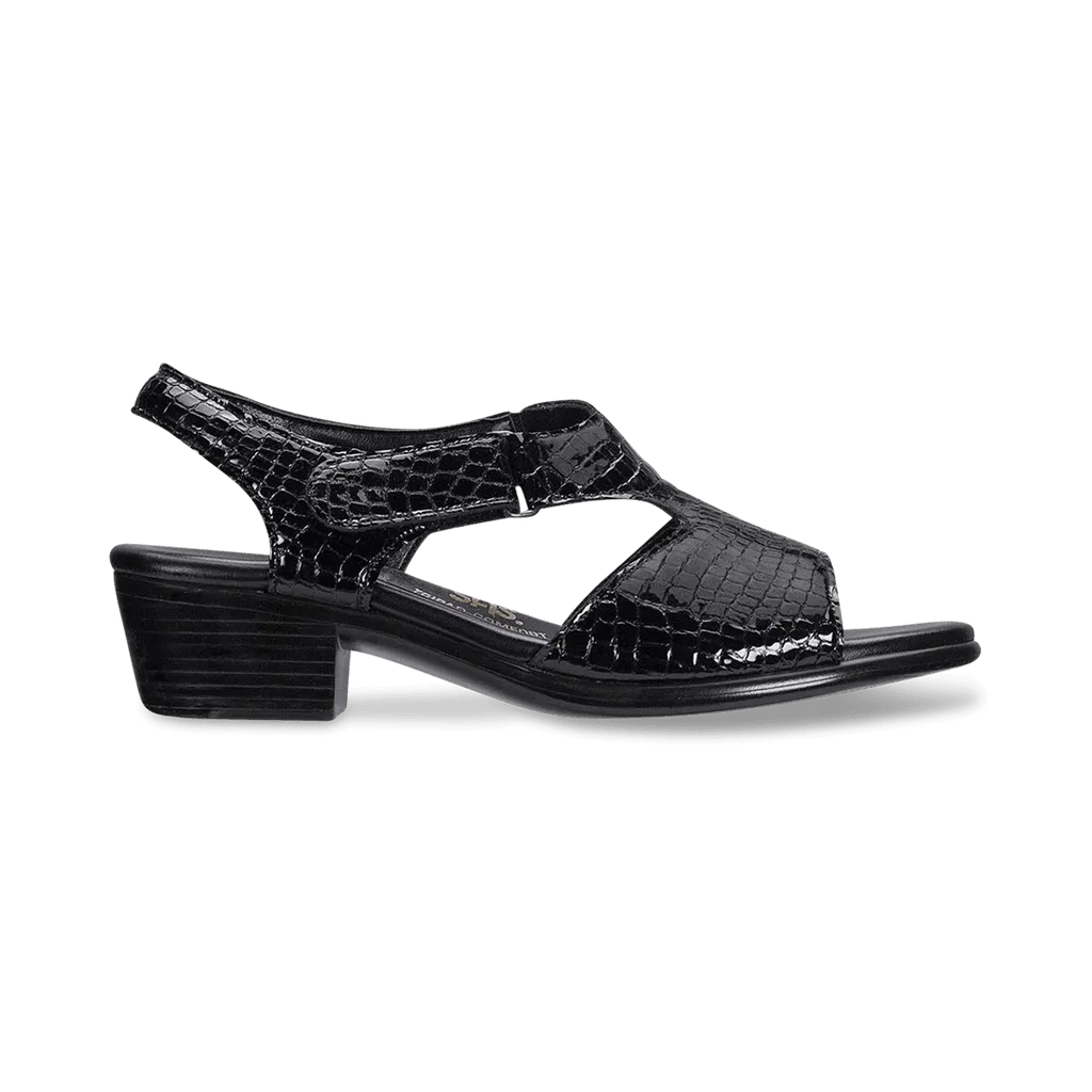 BLK P. CROC | SAS Suntimer - Heeled Sandal for women at Brandy Shoes Made in USA