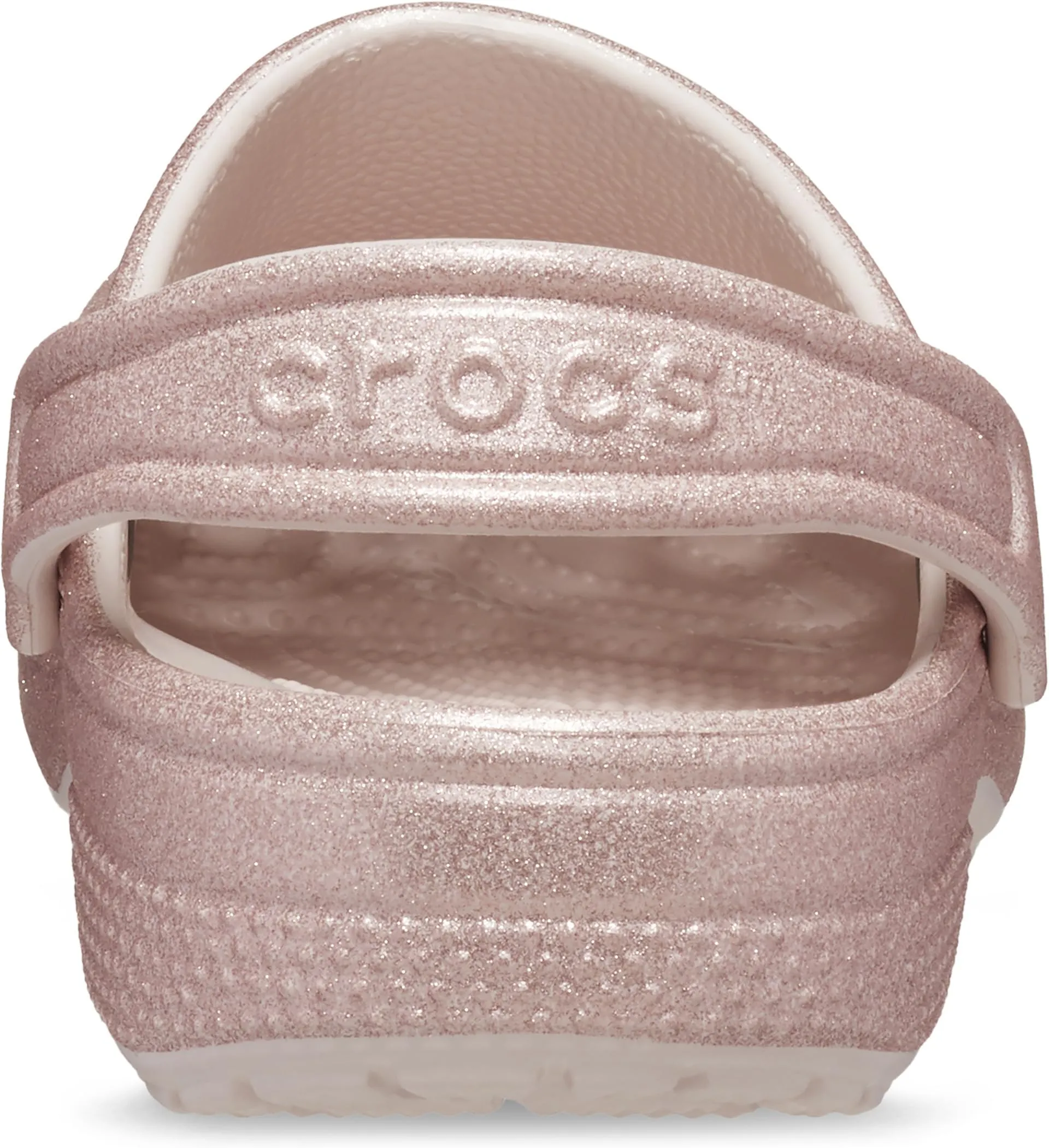 Classic Glitter Clog Crocs, Quartz Glitter