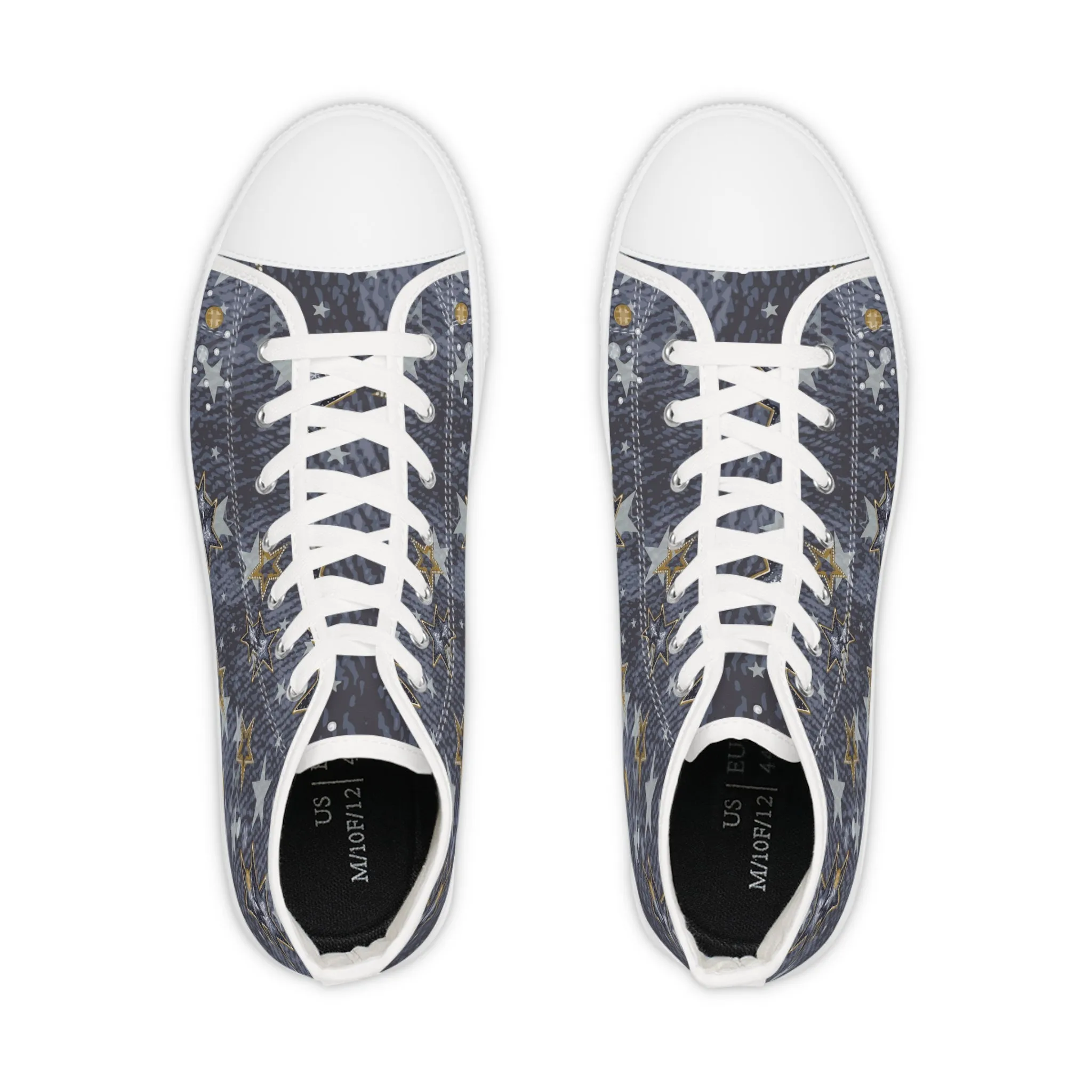 Colorful Stars Men's High Top Sneakers