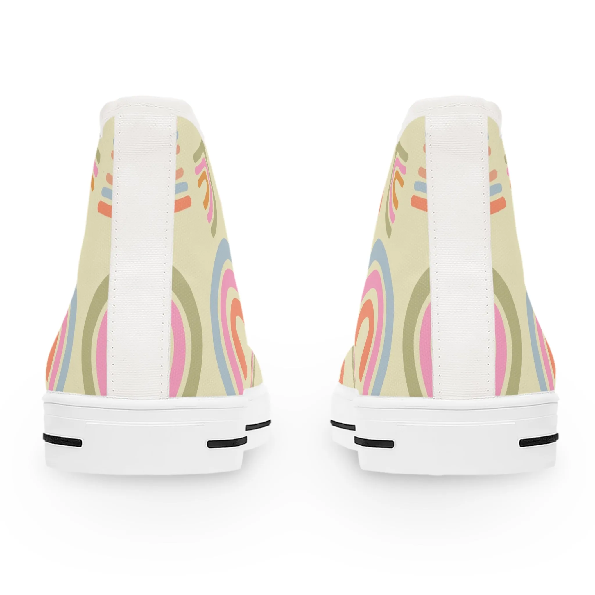 Cute Rainbows Women's High Top Sneakers