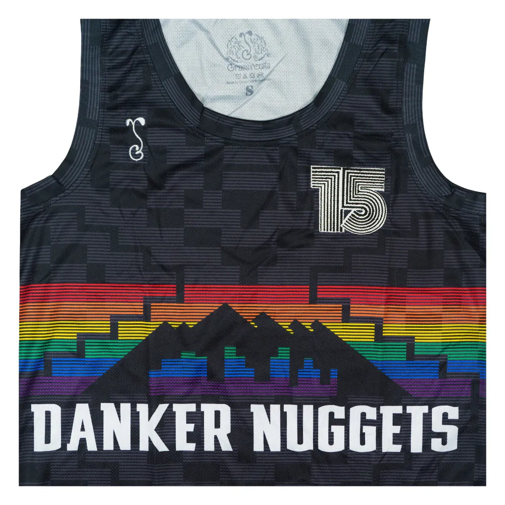 Danker Nuggets Pyramid Black Basketball Jersey