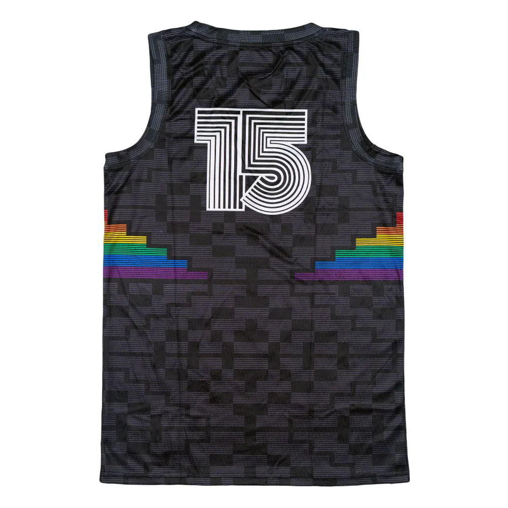 Danker Nuggets Pyramid Black Basketball Jersey