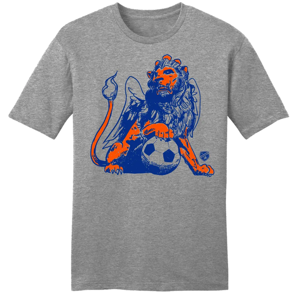 FC Cincinnati Lion and Ball Sketch