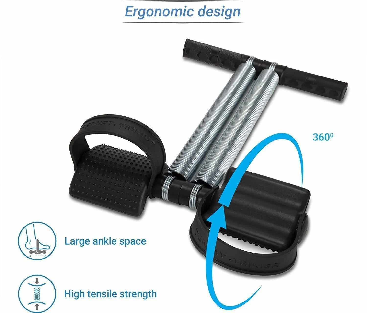 For Home Gym Fitness Double Toning Tube & Double Tummy Trimmer