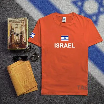 Israel Soccer Jerseys Cotton Shirts