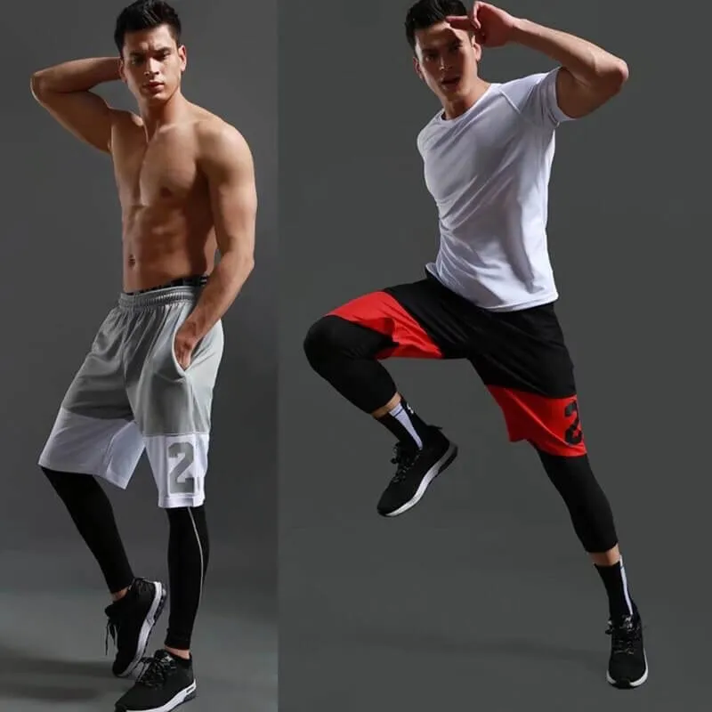 Loose Basketball Shorts for Men / Sports Male Shorts - SF0633