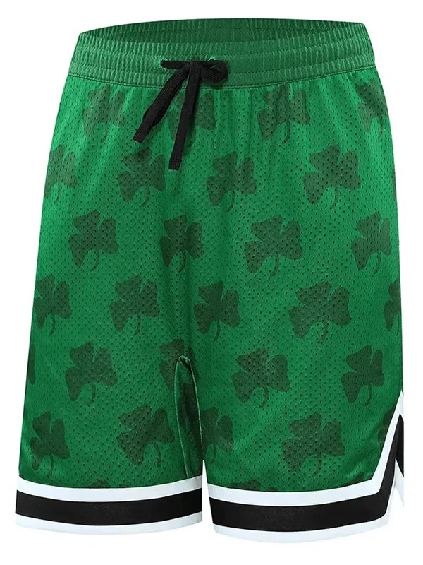 Loose Breathable Basketball Shorts with Various Prints - SF1632