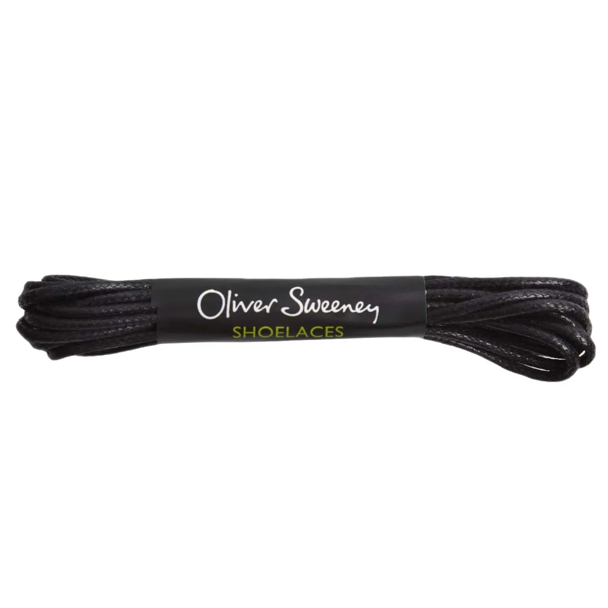 Medium Round Black Laces