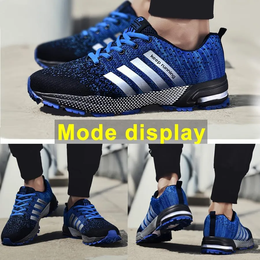 Men Light Weight Breathable Running Shoes