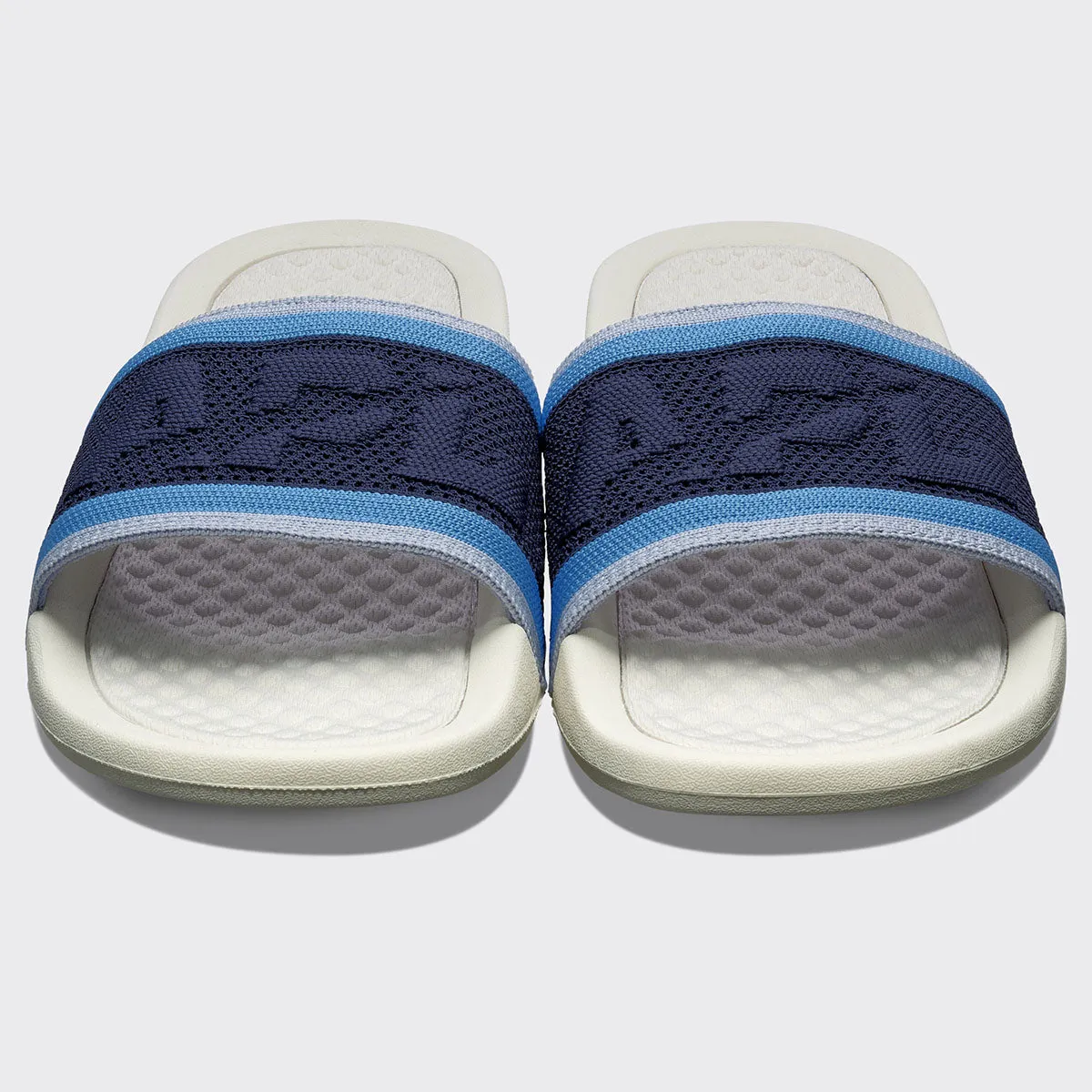 Men's Big Logo TechLoom Slide Navy / Coastal Blue / Ivory