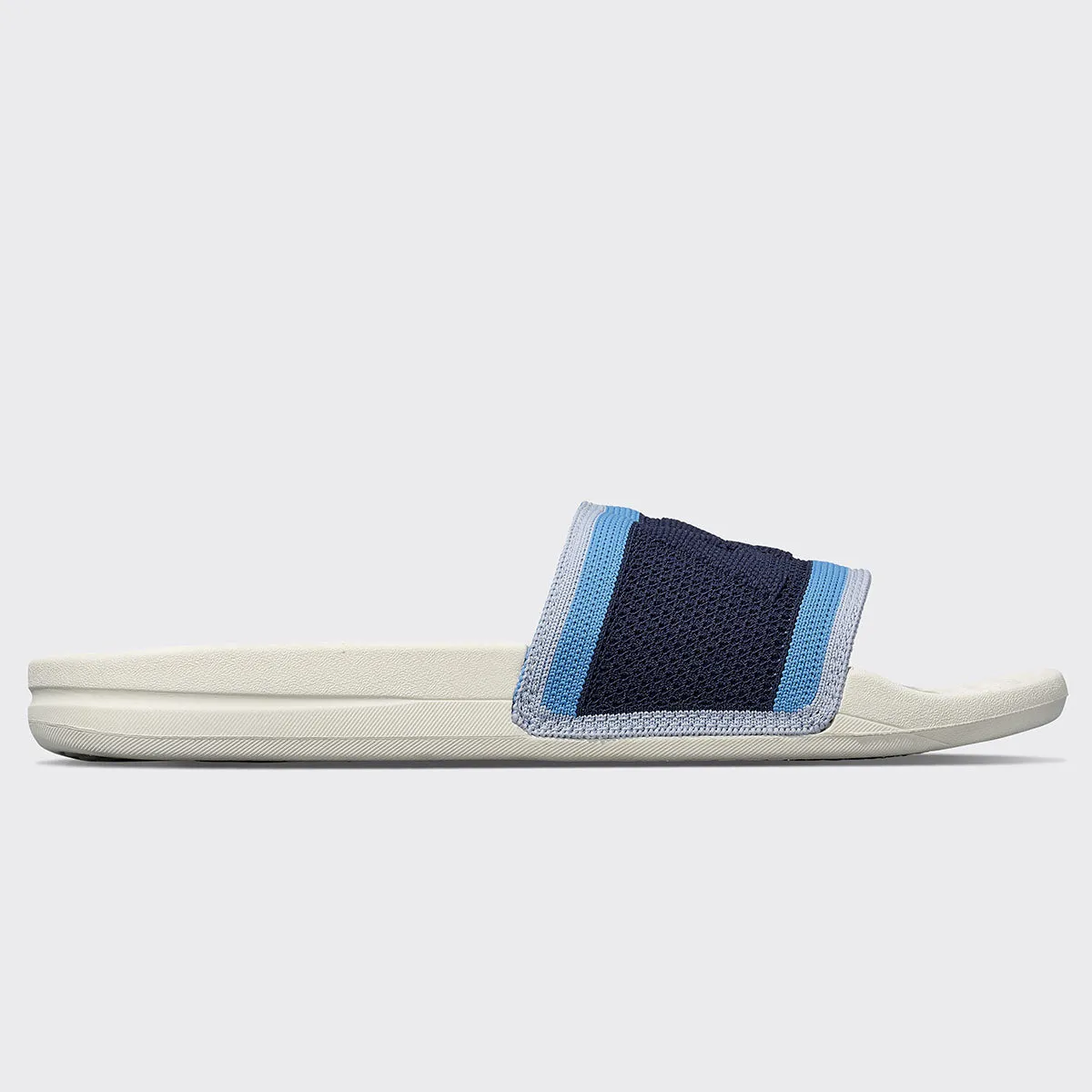 Men's Big Logo TechLoom Slide Navy / Coastal Blue / Ivory