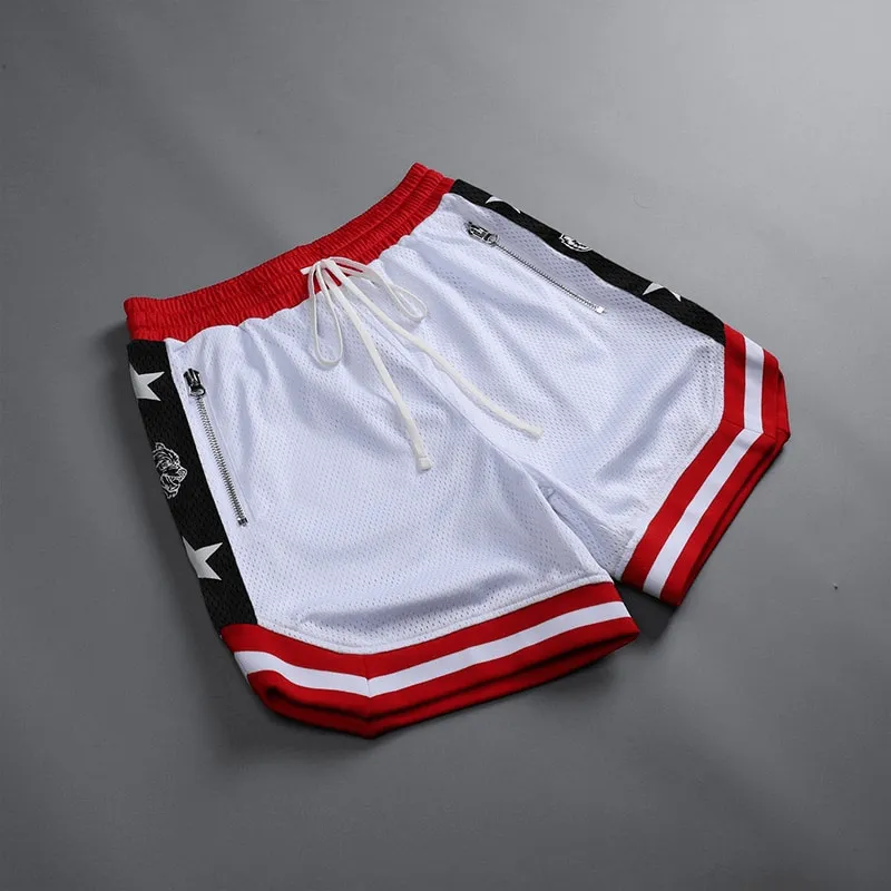 Men's Quick-Drying Loose Basketball Shorts with Pockets - SF1089