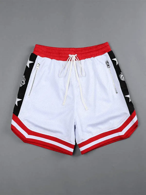 Men's Quick-Drying Loose Basketball Shorts with Pockets - SF1089