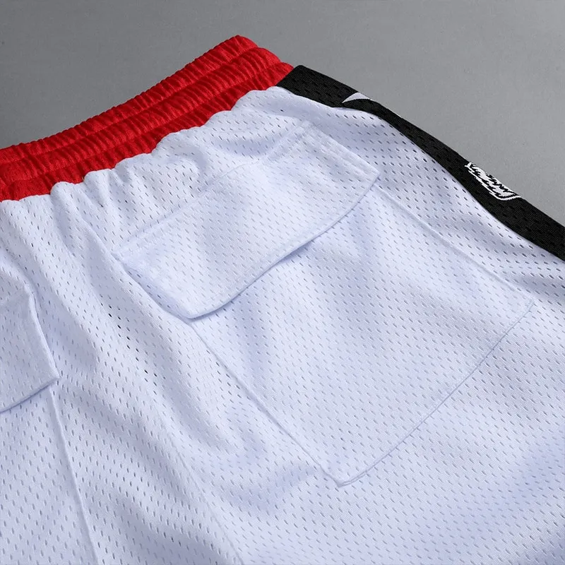 Men's Quick-Drying Loose Basketball Shorts with Pockets - SF1089