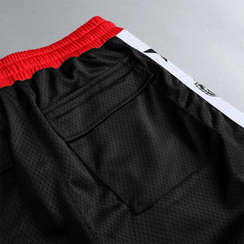 Men's Quick-Drying Loose Basketball Shorts with Pockets - SF1089