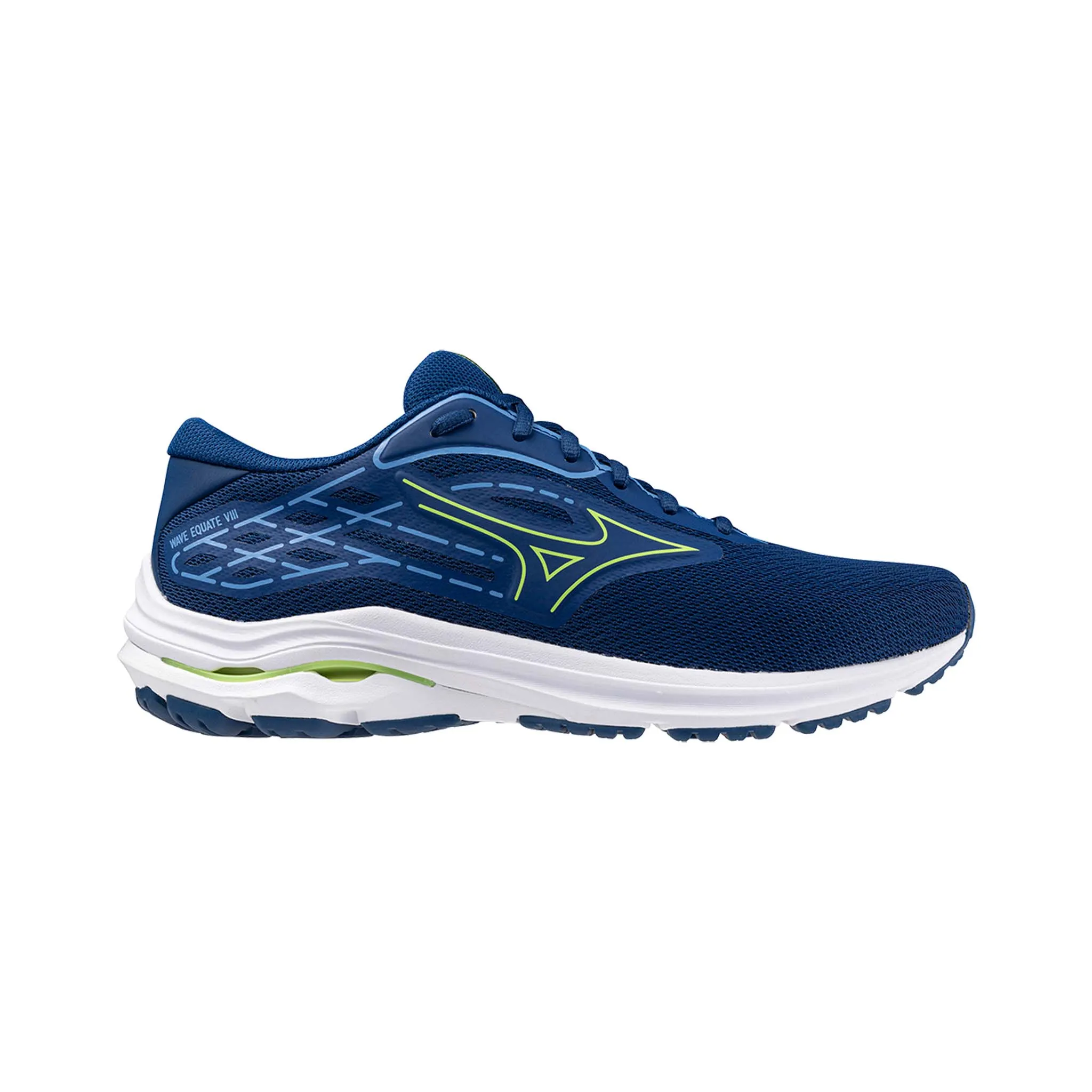 Mizuno | Men's Wave Equate 8 Running Shoes - Navy Peony