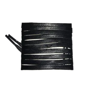 Mr Lacy Waxies - Black Wax Shoelaces