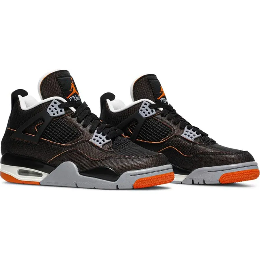 Nike Air Jordan Wmns 4 Retro sneakers, brown/orange/multicolor