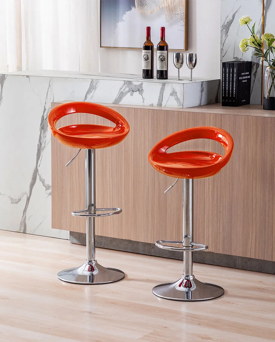 Portland ABS Plastic Bar Stools Set of 2