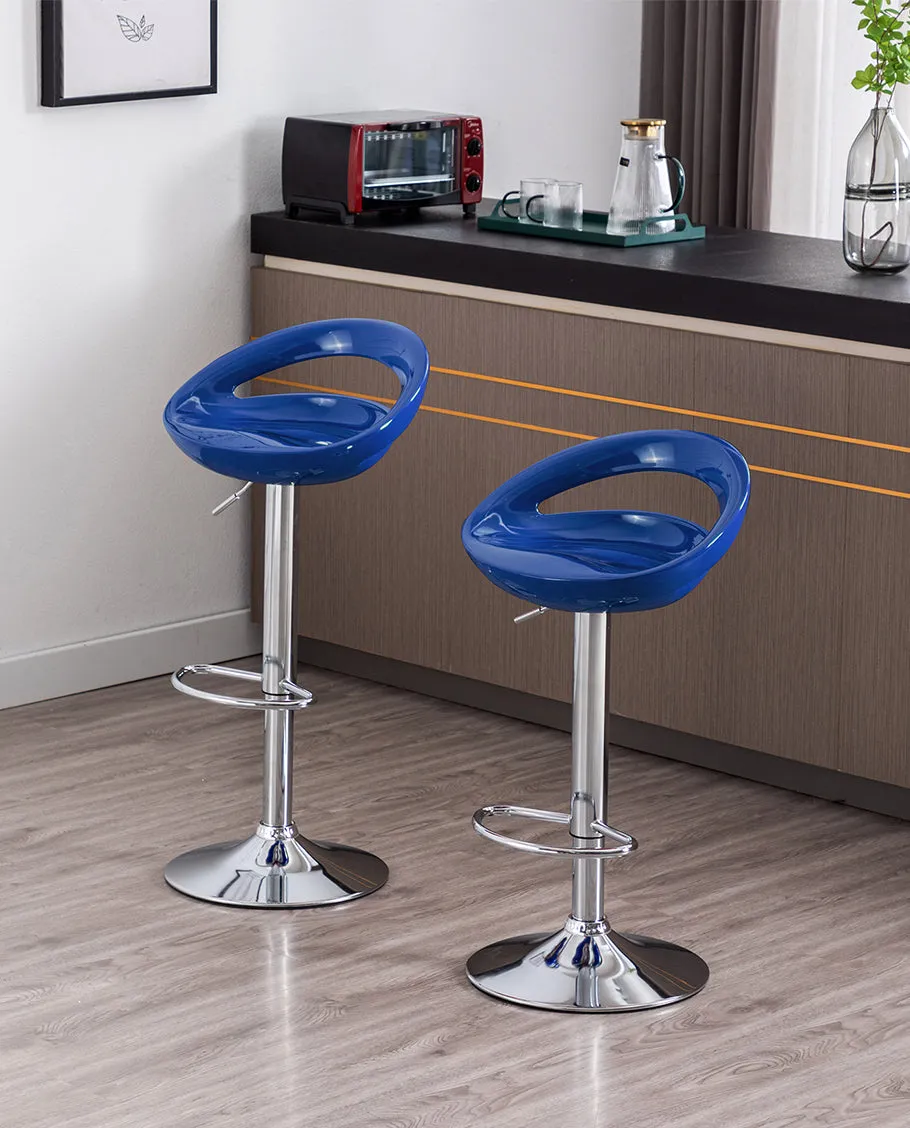 Portland ABS Plastic Bar Stools Set of 2