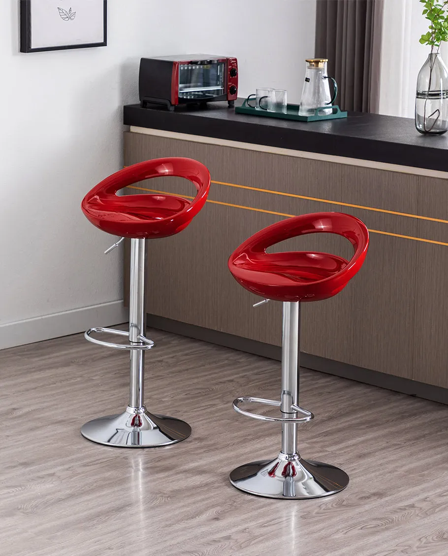 Portland ABS Plastic Bar Stools Set of 2