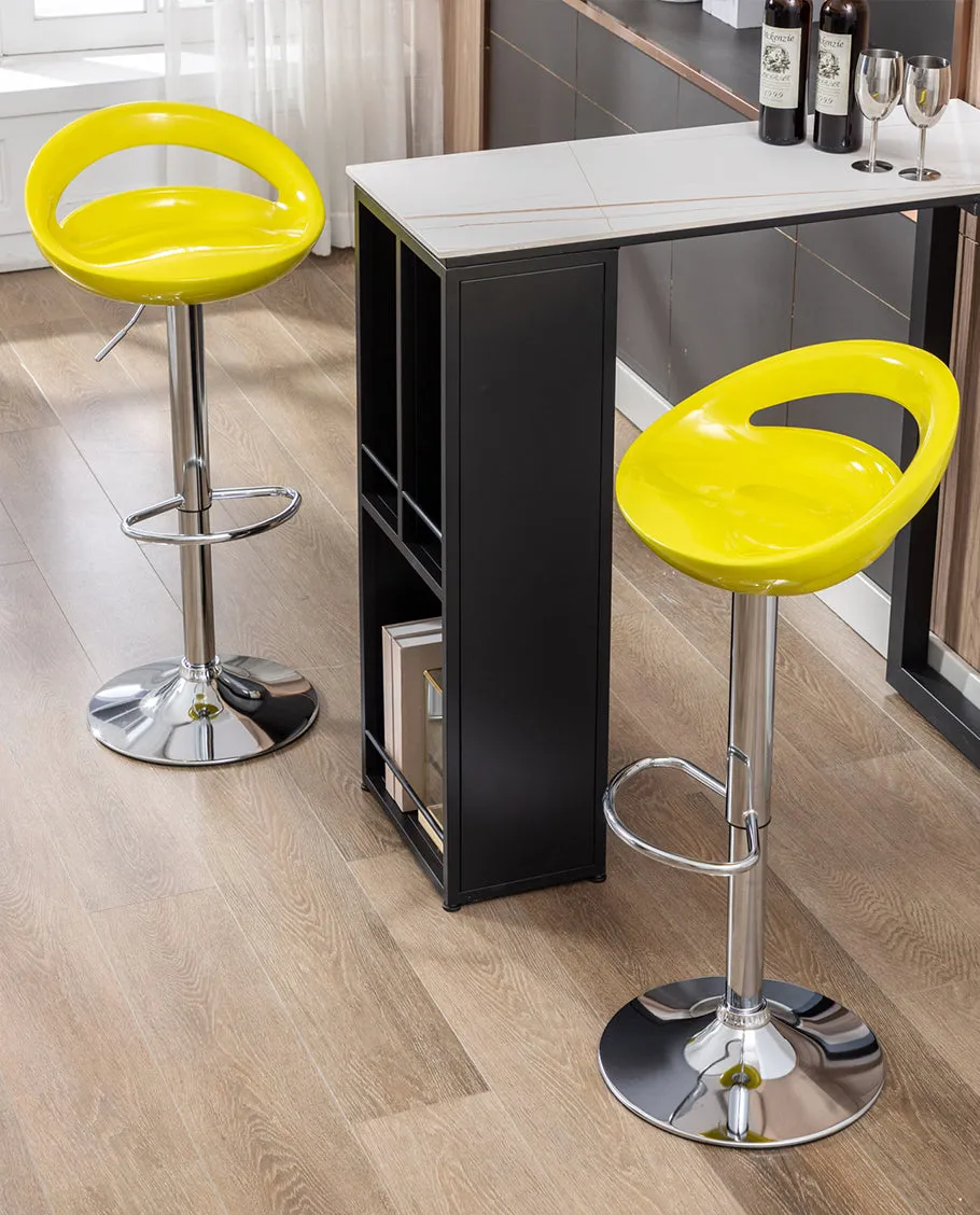 Portland ABS Plastic Bar Stools Set of 2