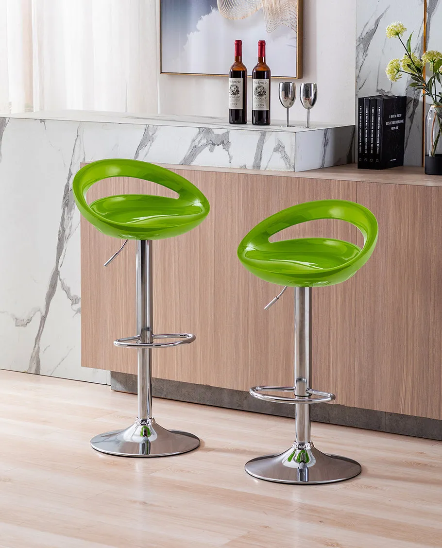 Portland ABS Plastic Bar Stools Set of 2