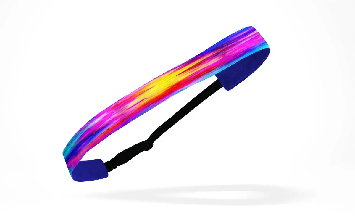 RAVEbandz Adjustable Headbands - (Surreal Sunset)