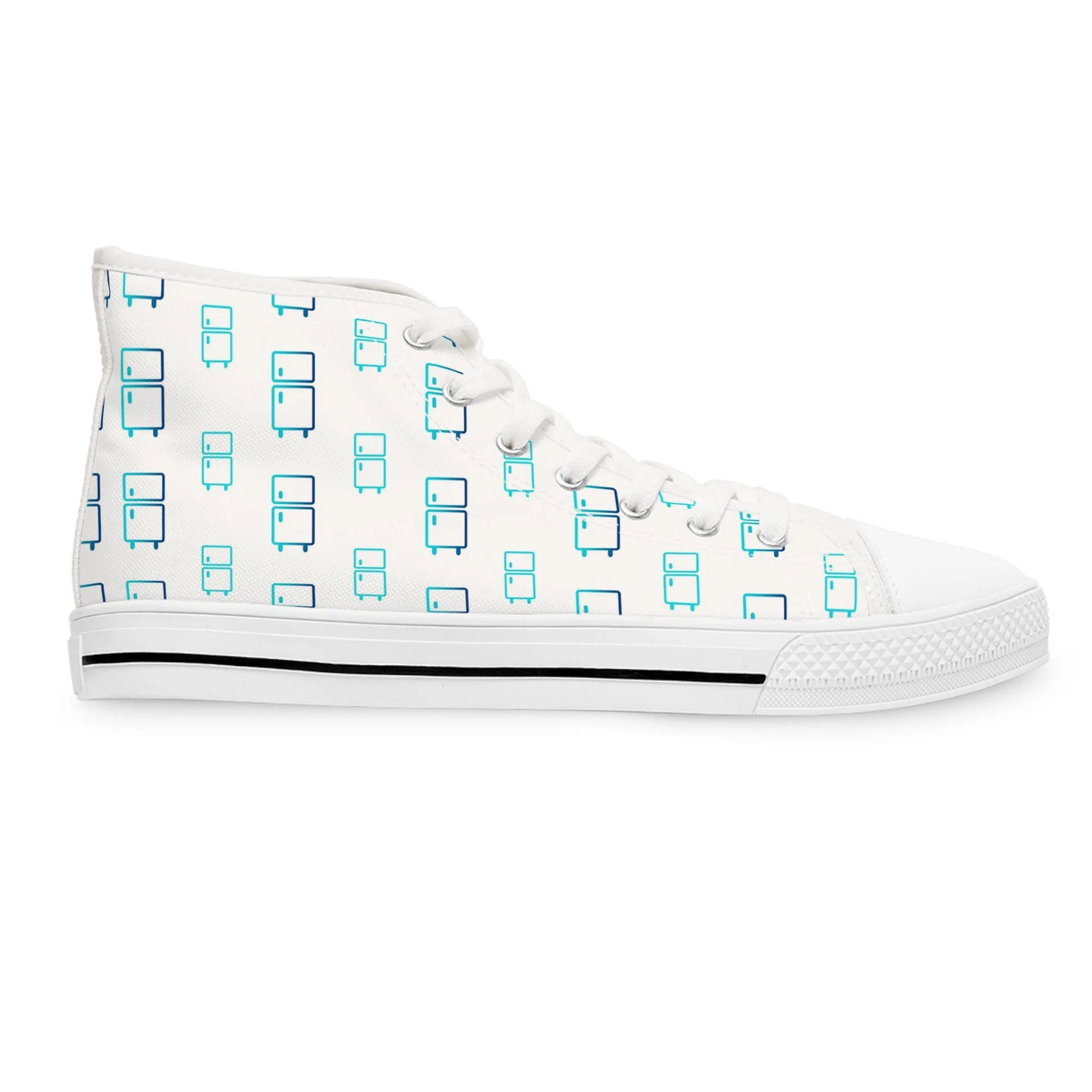 Refrigerator Women's High Top Sneakers