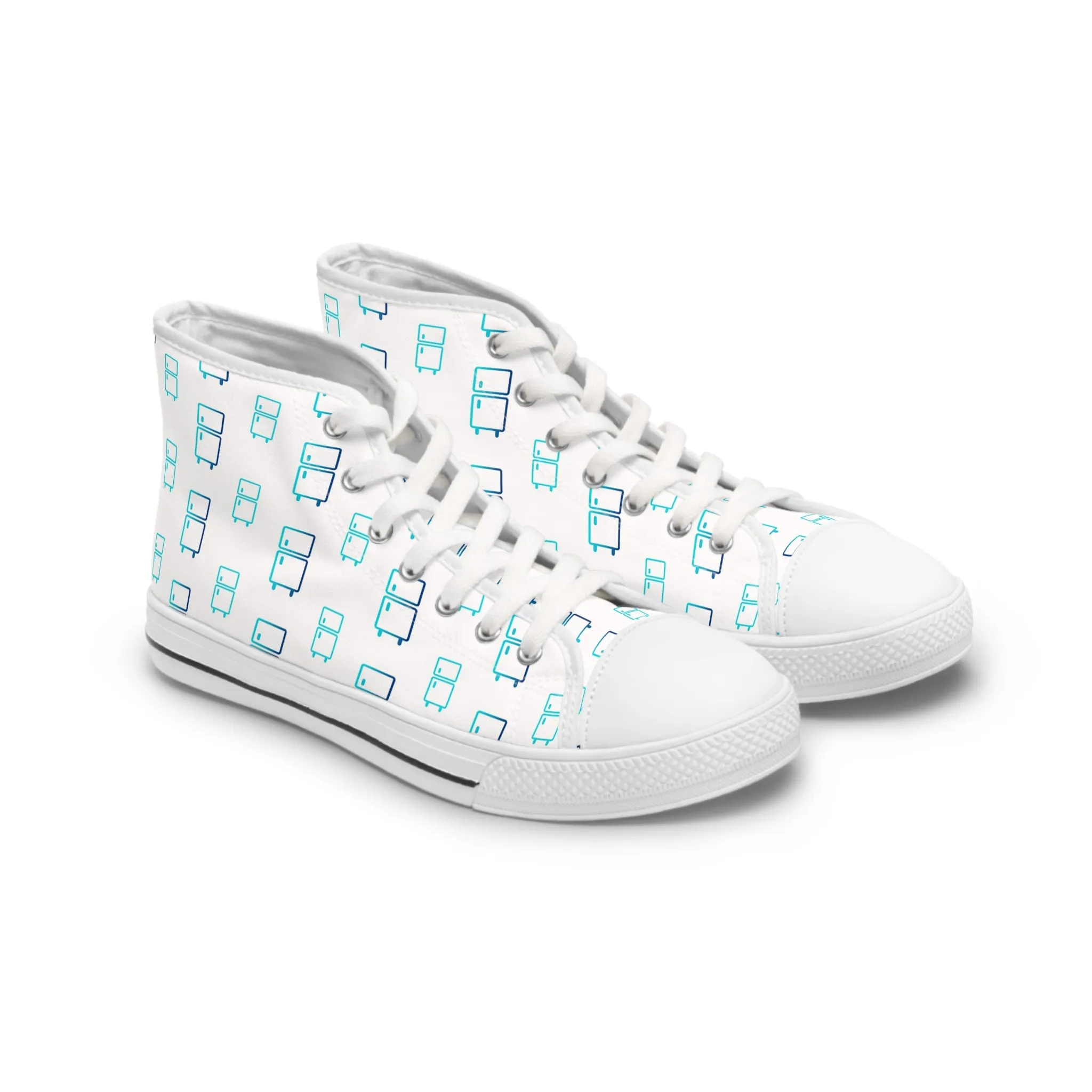 Refrigerator Women's High Top Sneakers