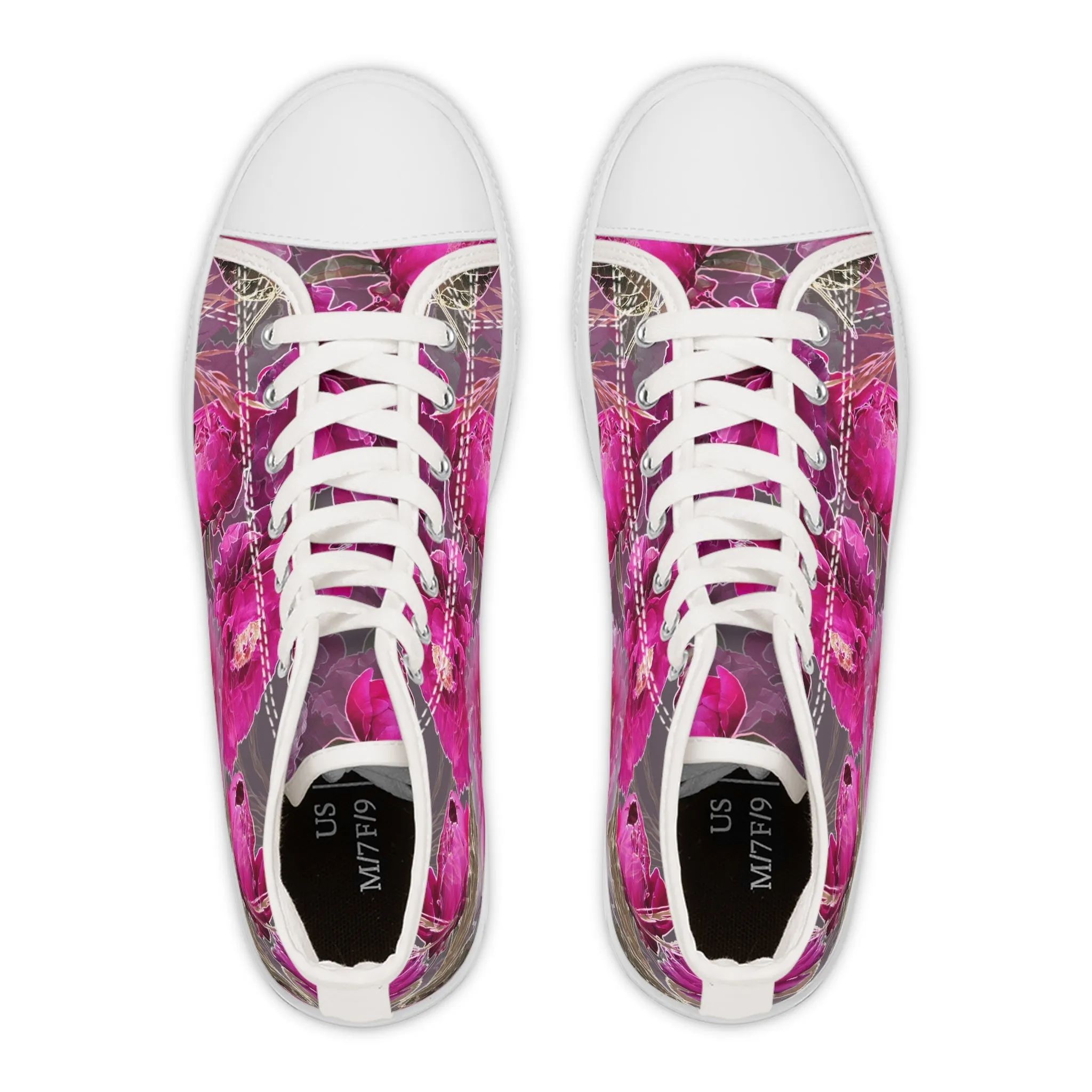 Rose Women's High Top Sneakers