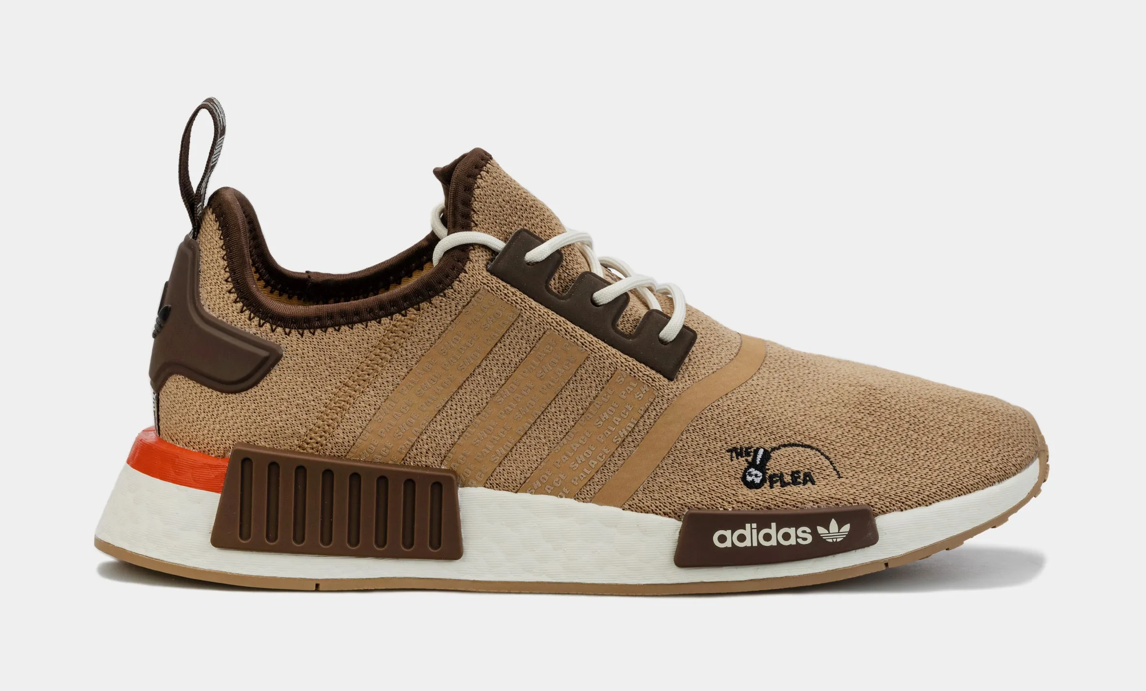 Shoe Palace Exclusive NMD R1 The Flea Mens Lifestyle Shoes (Cardboard/ Dark Brown/ Impact Orange)