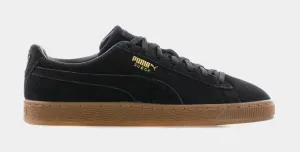 Suede Gum Mens Lifestyle Shoes (Black)