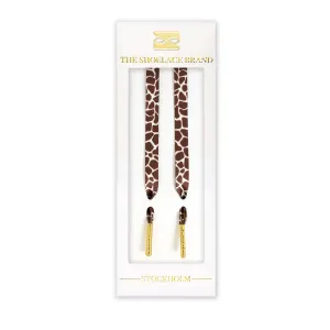 The Shoelace Brand - Classic Giraffe Shoelaces (100cm)