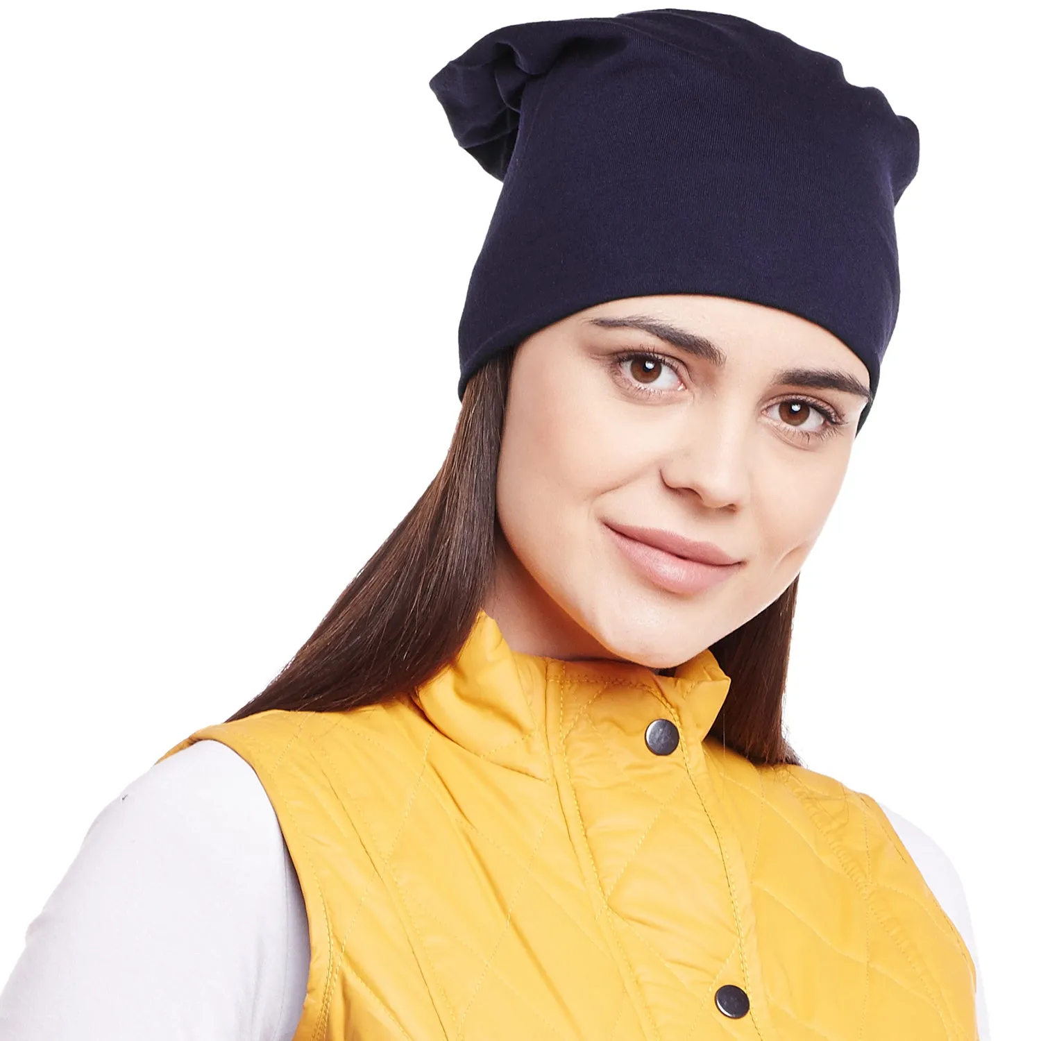 Vimal Jonney Navy colour caps for women